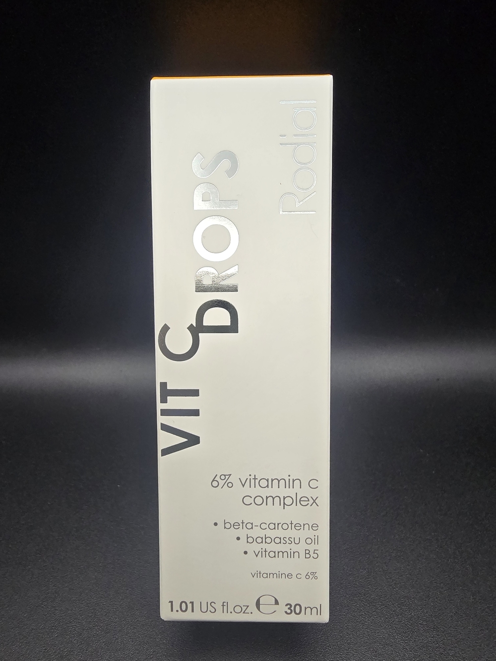 Rodial VIT C DROPS Serum - White and Silver Packaging